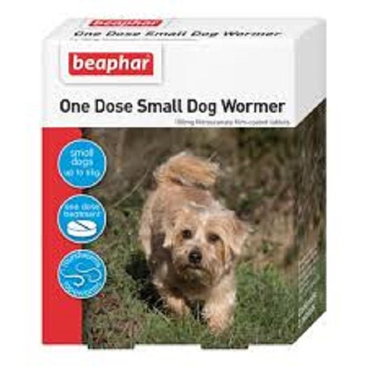 Beaphar One Dose Wormer for Small Dogs and Puppies - 3 Tab Online Sale