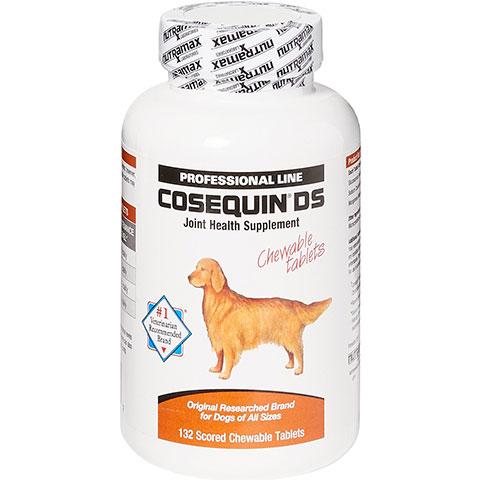 Nutramax Cosequin Maximum Strength (DS) Chewable Tablets Joint Health Dog Supplement, 132 Count Discount