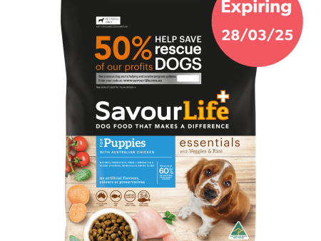 SavourLife Essentials Puppy Standard Chicken Dry Food on Sale