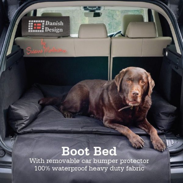 Waterproof Boot Dog Bed with Removable Car Bumper Protector For Discount