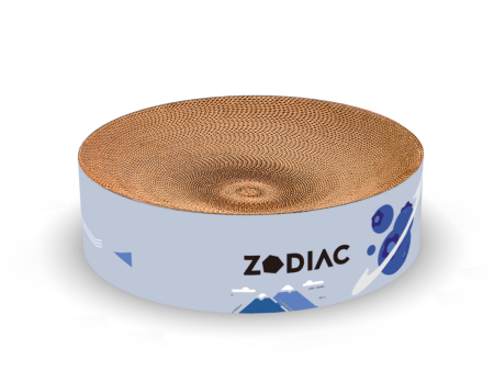 ZODIAC Round Cat Scratcher Blueberry Hot on Sale