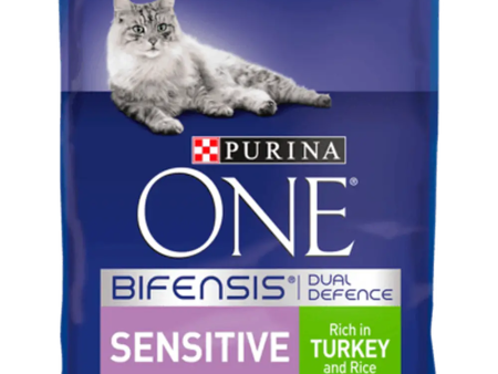 PURINA ONE®: Sensitive Turkey and Rice Dry Cat Food Online Hot Sale