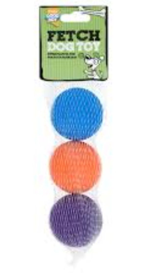 Good Boy Fun And Active Sponge Ball 3 Pack Online now