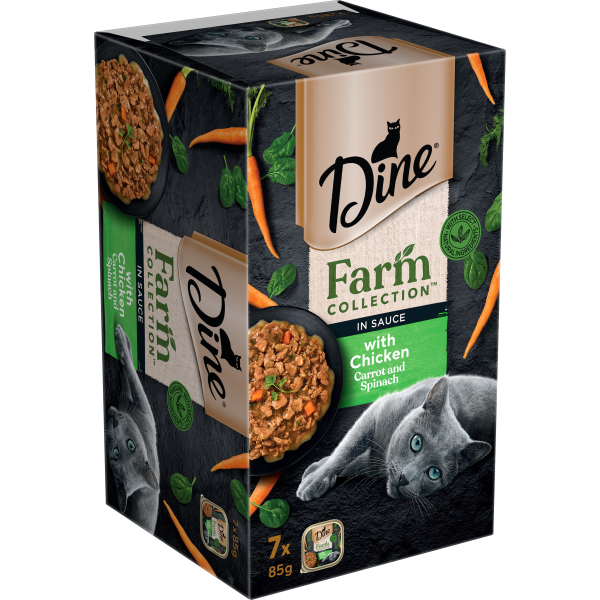 Dine Farm Collection Chicken with Carrot and Spinach 85g For Discount