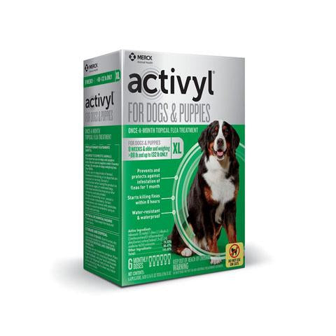 RX Activyl for Dogs & Puppies 88-132 lbs, 6 Treatments Cheap