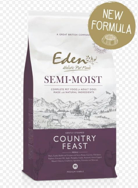 EDEN SEMI-MOIST COUNTRY FEAST DRY DOG FOOD on Sale