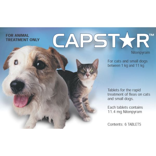 Capstar Cats & Small Dogs under 11kg 6pk Online Sale