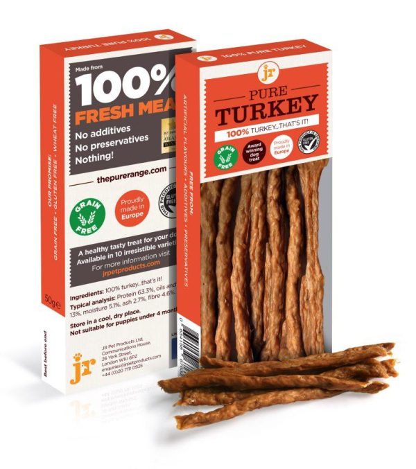 Pure Turkey Sticks 50g Supply