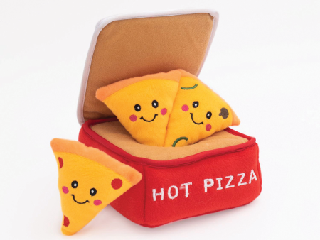 ZippyPaws Burrow Pizza Box Dog Toy Online