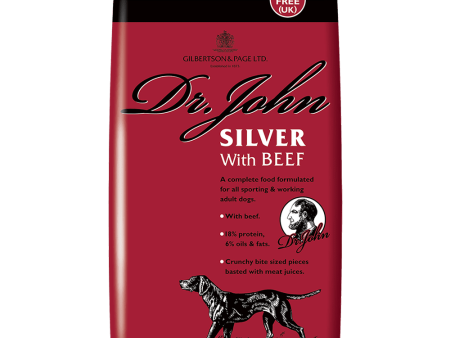 Dr John Silver Beef For Working and Sporting Dogs 15Kg Online Hot Sale