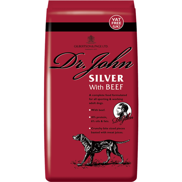 Dr John Silver Beef For Working and Sporting Dogs 15Kg Online Hot Sale