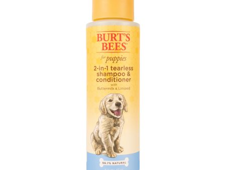 Burt s Bees Tearless 2 in 1 Puppy Shampoo and Conditioner 473ml Online now