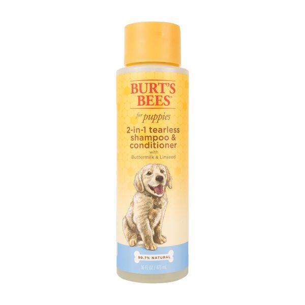 Burt s Bees Tearless 2 in 1 Puppy Shampoo and Conditioner 473ml Online now