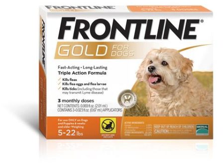 Frontline Gold Flea & Tick Treatment for Dogs on Sale