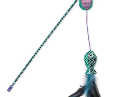 Kazoo Ripple Fish Wand Cat Toy Discount