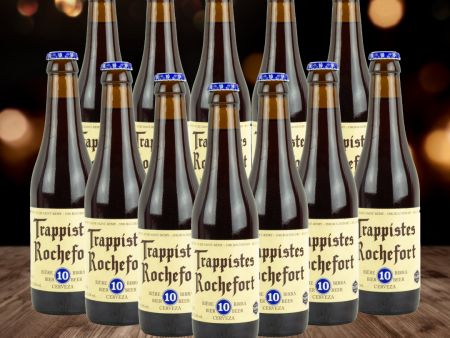 Trappistes Rochefort 10 Belgian Trappist Beer 330ml Bottles - 11.3% ABV (12 Multipack) Online now