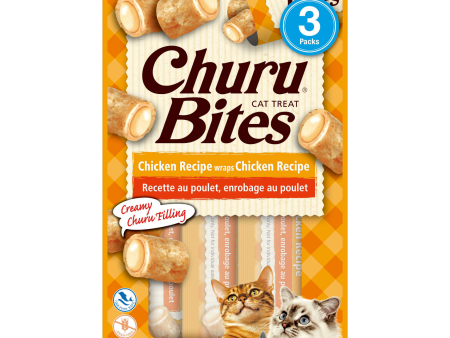 Inaba Cat Treat Churu Bites Chicken Wraps 30g on Sale