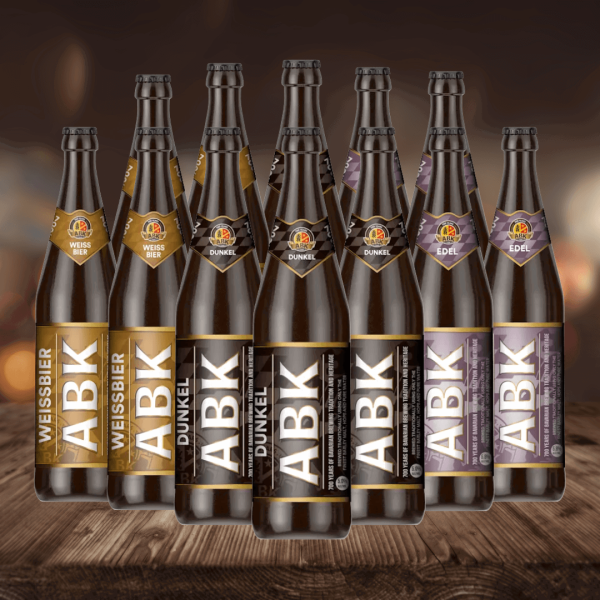 ABK German Beer Mixed Case 500ml Bottles (12 Pack) Fashion