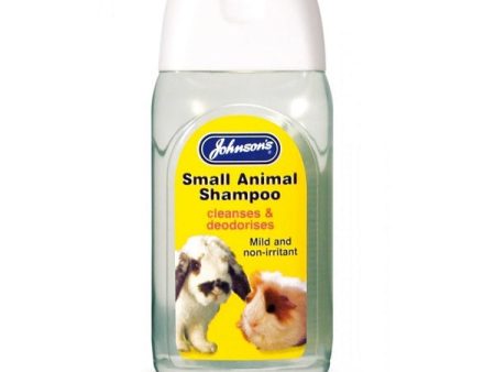 Johnsons Small Animal Shampoo 125ml Hot on Sale