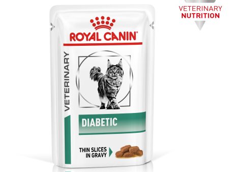 Royal Canin Veterinary Diet Diabetic Adult Wet Cat Food 85g x 12 Discount