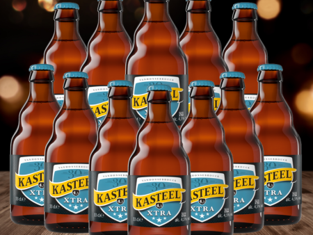 Kasteel Xtra Blond Belgian Blond Ale 330ml Bottles - 4.50% ABV (12 Pack) For Cheap