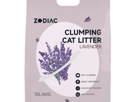 ZODIAC Clumping Cat Litter Lavender 6kg For Cheap