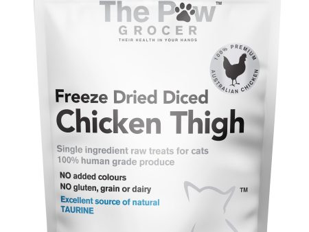 The Paw Grocer Freeze Dried Cat Treats Chicken Chunks 50g Sale