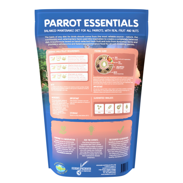 Vetafarm Parrot Essentials Food Online now