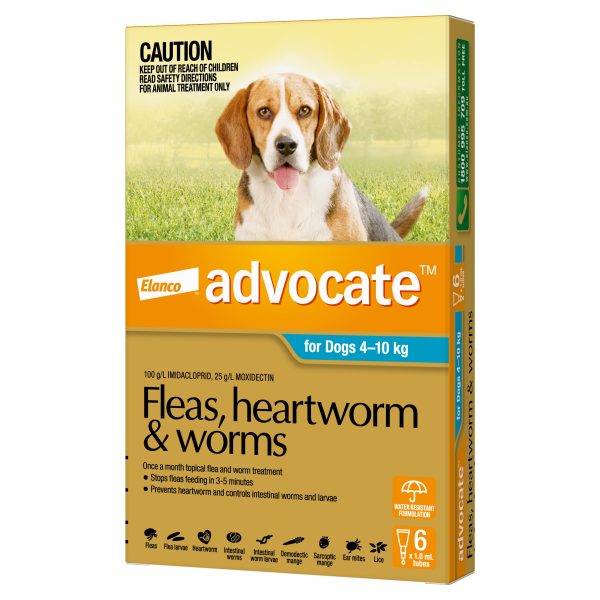 Advocate For Dogs 4-10kg Hot on Sale