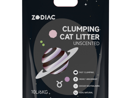 ZODIAC Clumping Cat Litter Unscented 6kg Sale