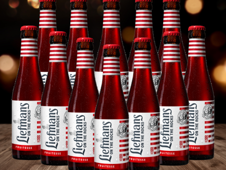 Liefmans Belgian On the Rocks Fruitesse Beer 250ml Bottles - 4.20% ABV (12 Pack) Online Hot Sale