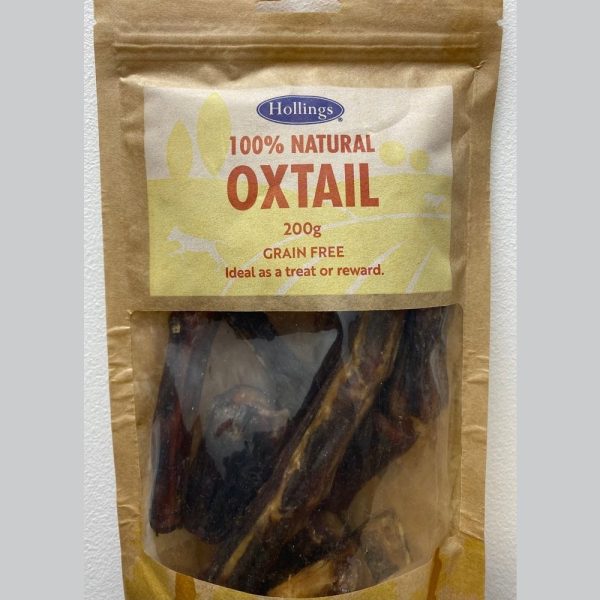 100% Natural Oxtail 200g | Grain Free Natural Dog Treat , Chew Supply