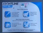 Frontline Spot On Small Dogs (2 to 10kg) For Sale