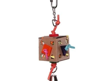 Kazoo Cardboard Activity Box with Bell Bird Toy Large For Discount