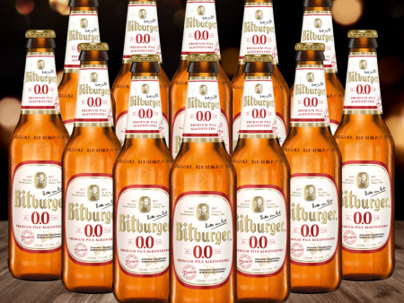 Bitburger Drive Alcohol Free German Pilsner 330ml Bottles – 0.0% ABV (12 Pack) Discount