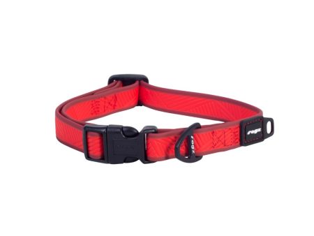 Rogz Amphibian Classic Dog Collar Red Online