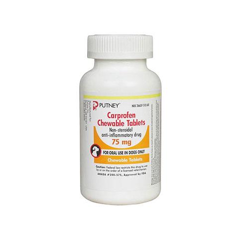 RX Carprofen Chewable Tablets 75mg for Dogs Online