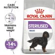 Royal Canin: Maxi Sterilised Adult Dog Food For Discount