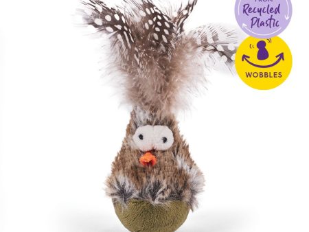 Kazoo Wobble Bird Cat Toy For Discount