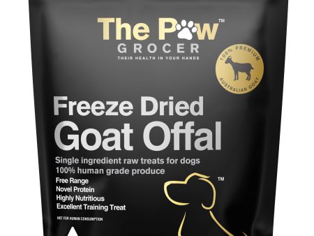 The Paw Grocer Black Label Dog and Cat Treat Goat Offal 72g For Discount