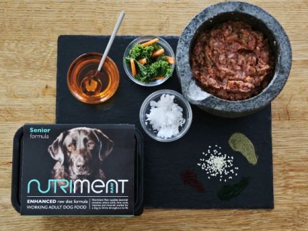 Nutriment Senior Formula 500g Tray Adult Raw Dog Food For Discount