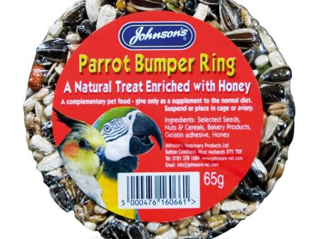 Parrot Bumper RIng 65g, A Natural Treat Enriched With Honey For Discount