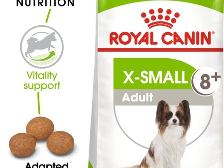 ROYAL CANIN X-Small Adult 8+ Dry Dog Food 1.5Kg Online