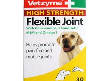 Vetzyme High Strength Flexible Joint 30Tabs Discount