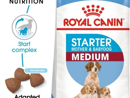 ROYAL CANIN® Medium Starter Mother & Babydog Dry Dog Food Online now