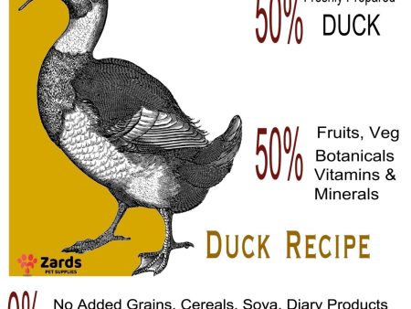 Grain Free 50% Duck with 50% Sweet Potato & Orange Adult Dry Dog Food For Sale