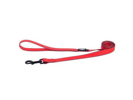 Rogz Amphibian Classic Dog Lead Red on Sale