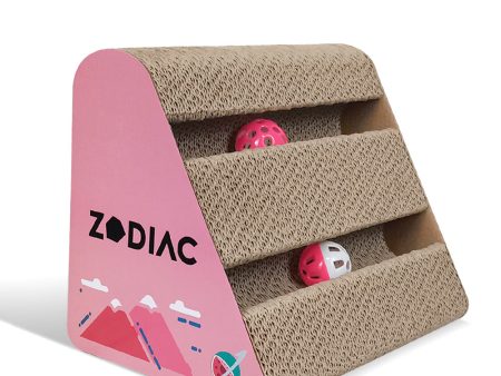 ZODIAC Triangle Ball Cat Scratcher Watermelon For Discount