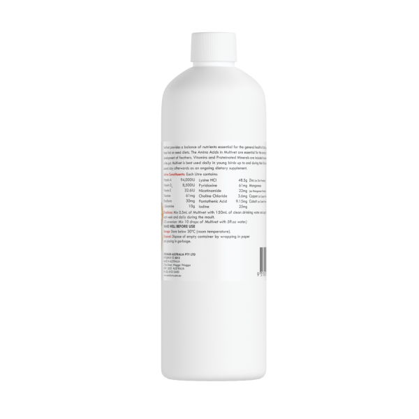 Vetafarm Multivet with Moulting Aid 500ml For Discount