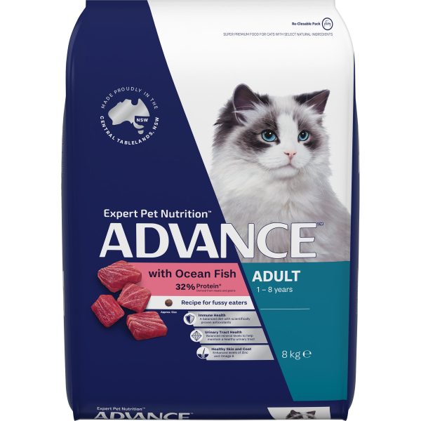 Advance Ocean Fish Adult Dry Cat Food Hot on Sale